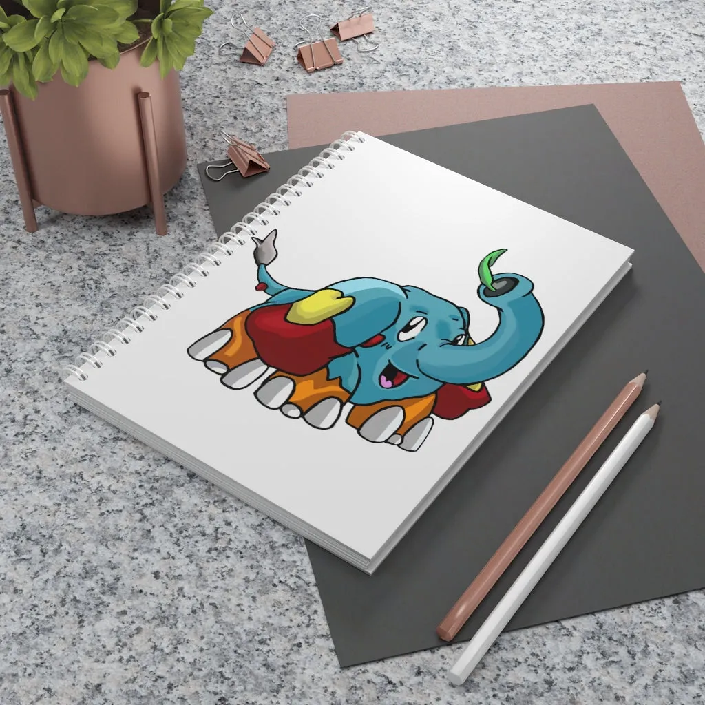 Mudphant Spiral Notebook