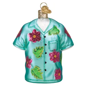 Old World Christmas Hawaiian Shirt Ornament