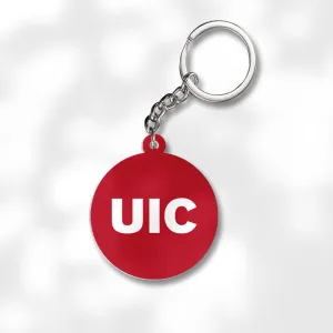 Pack 3 University of Illinois Chicago Keychains