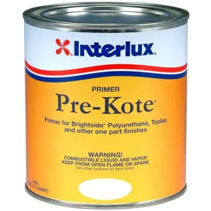 Pre-Kote Primer Gray Quart *2 Only*