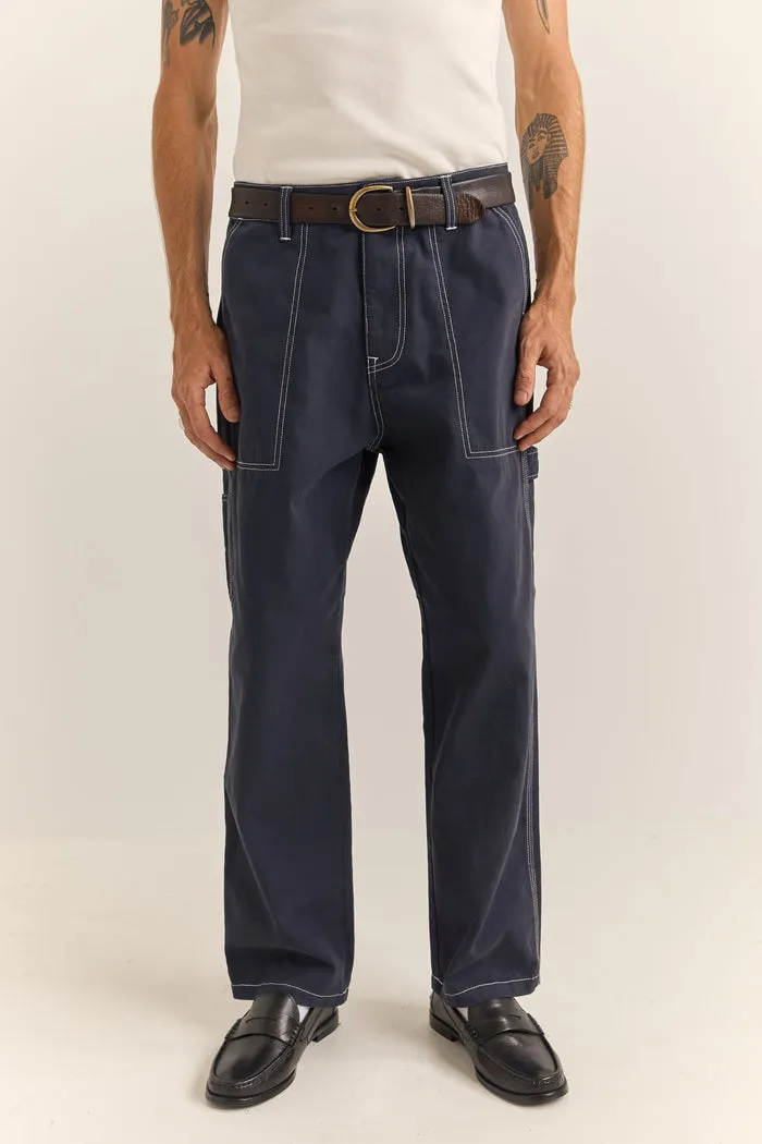 Rhythm Carpenter Canvas Pant - INDIGO