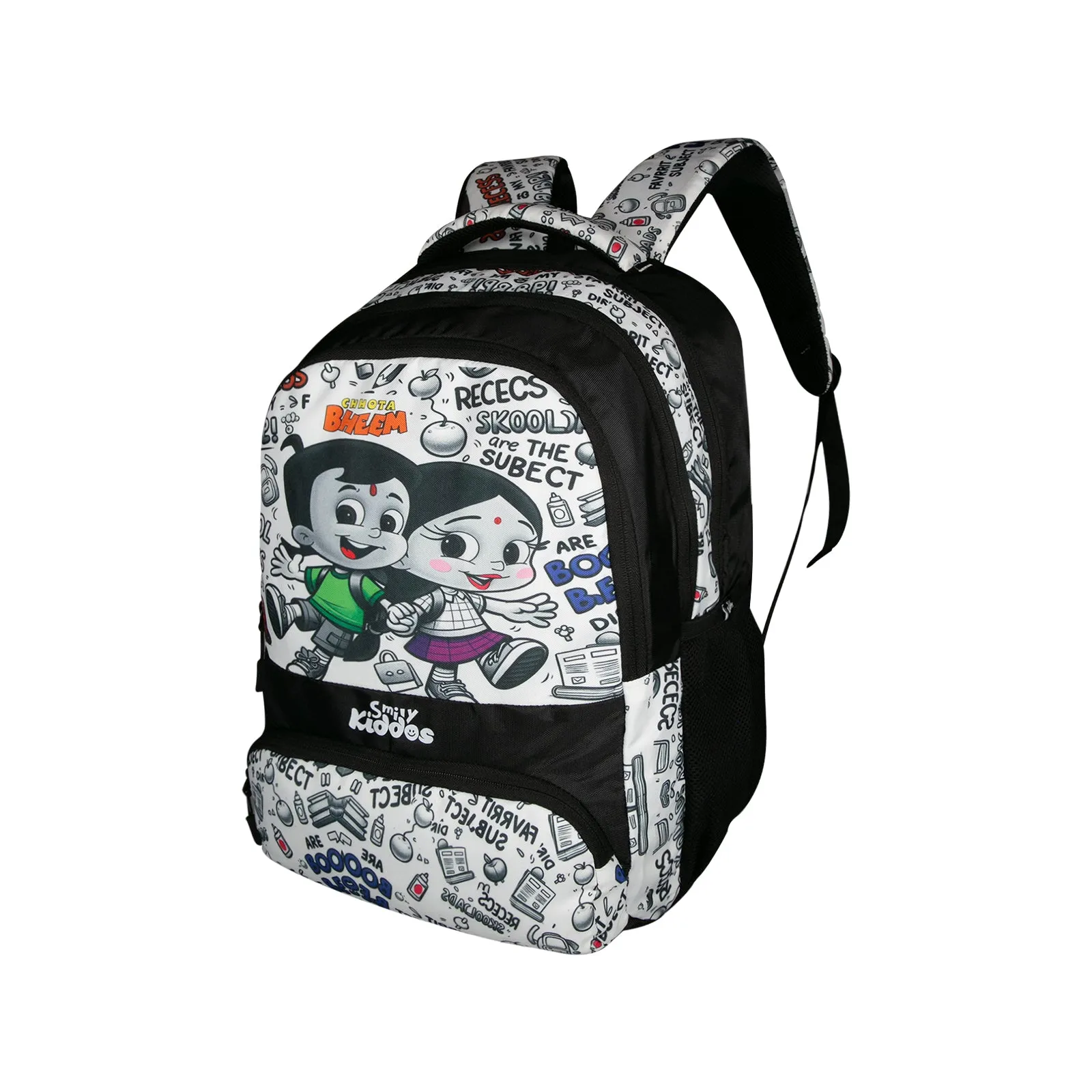 Smily Kiddos - Licensed Chhota Bheem Junior Backpack Too Cool IV - Black