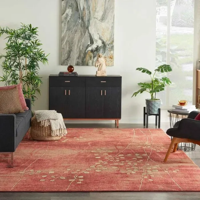 Somerset ST74 Flame Rug