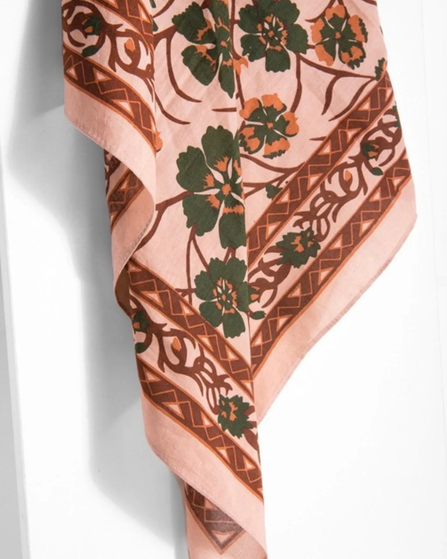 Statement Floral Printed Bandana