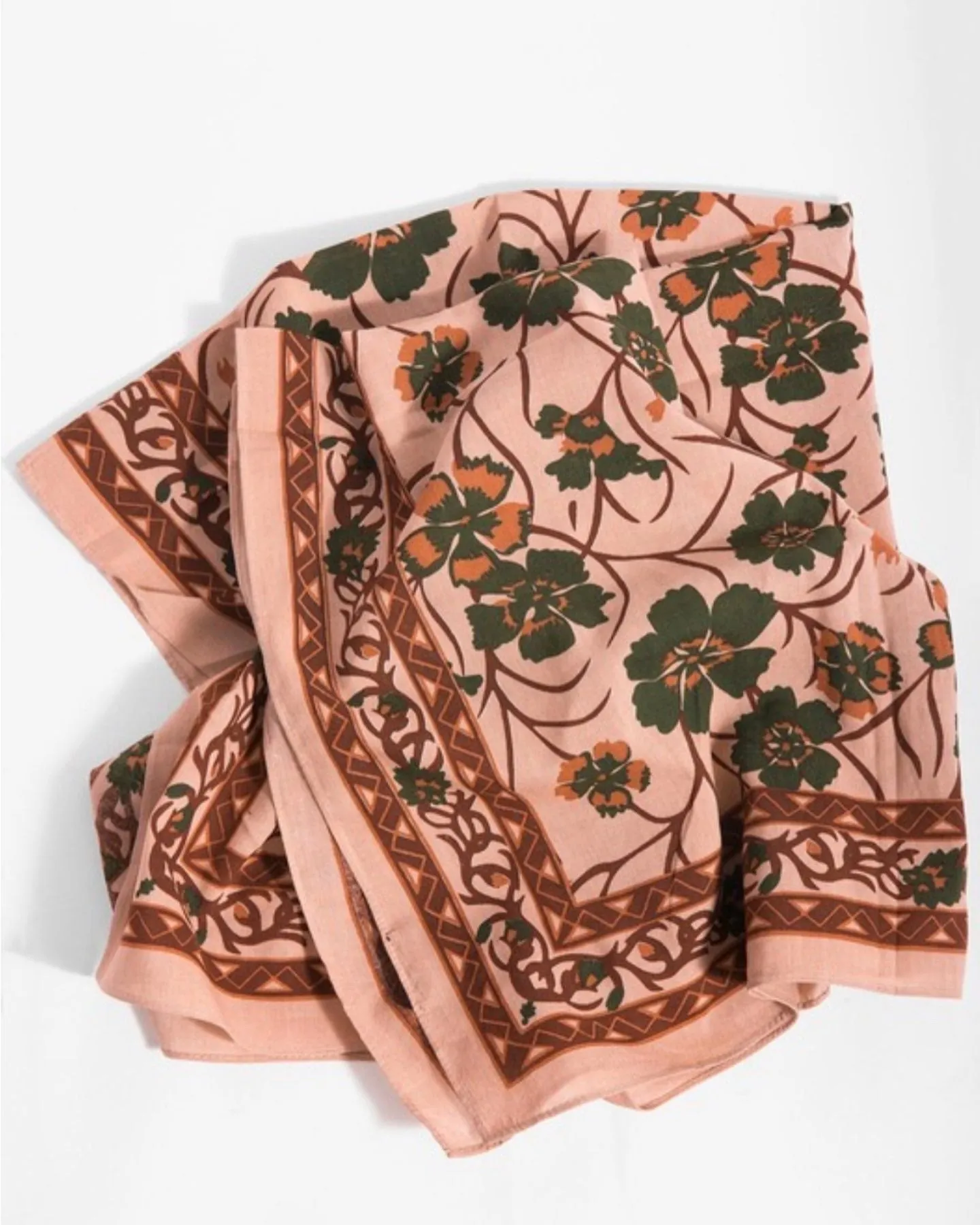 Statement Floral Printed Bandana