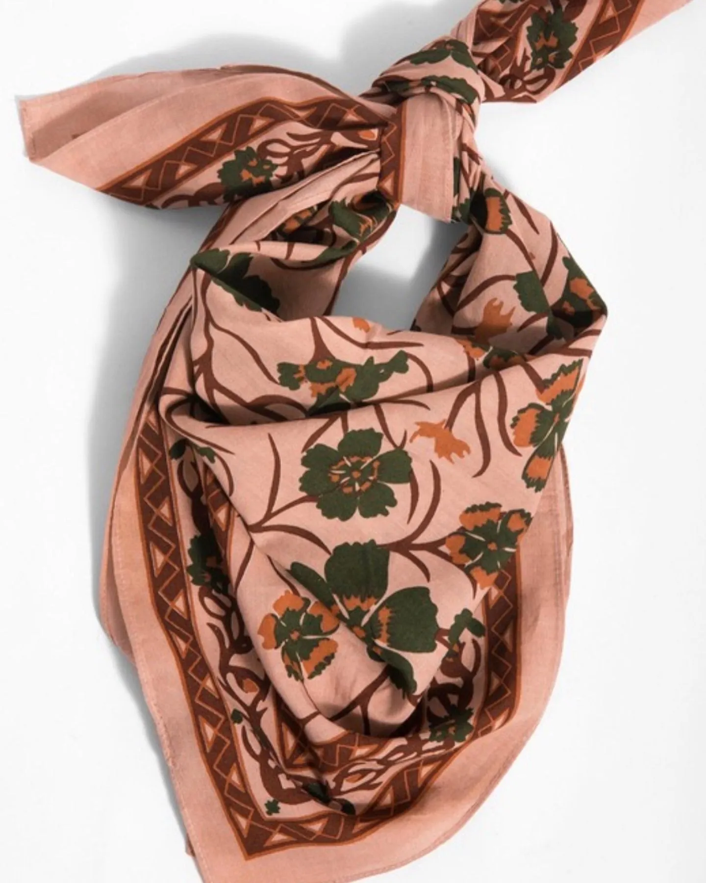 Statement Floral Printed Bandana