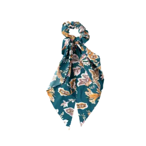 Stilen Scrunchie Tie - Floral Blue