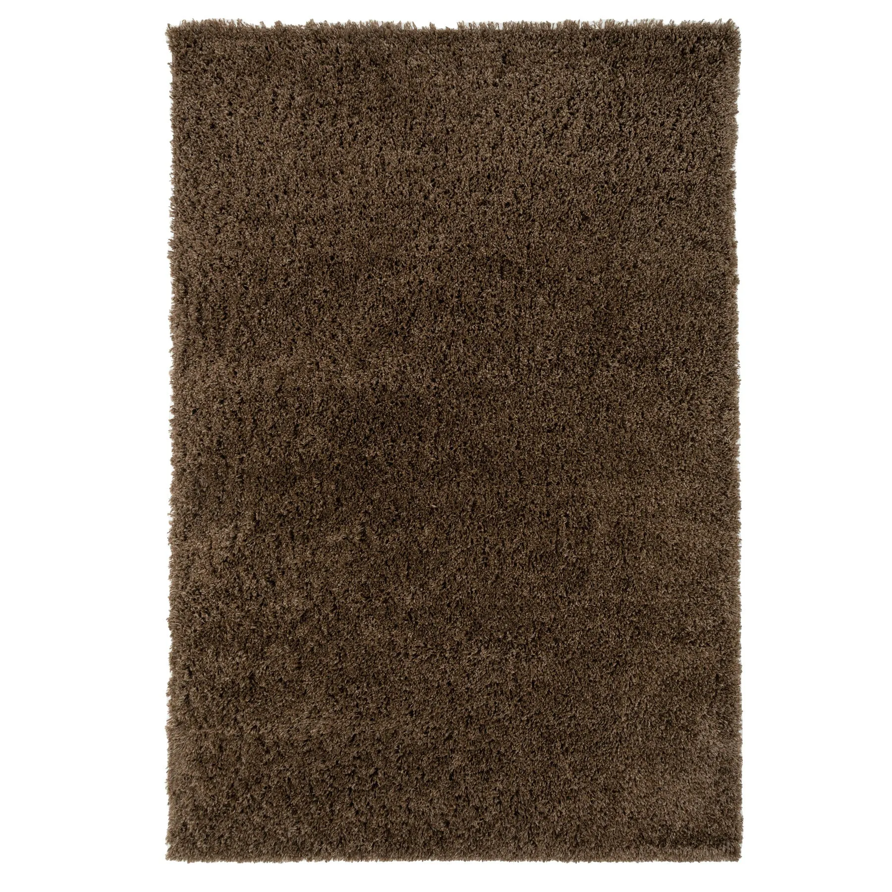 Super Soft Luxury Brown Shaggy Rug