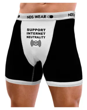 Support Internet Neutrality Mens Boxer Brief Underwear