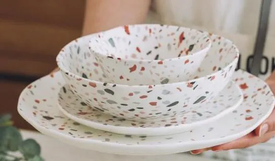 Terrazzo Dinner Plates