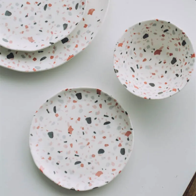 Terrazzo Dinner Plates