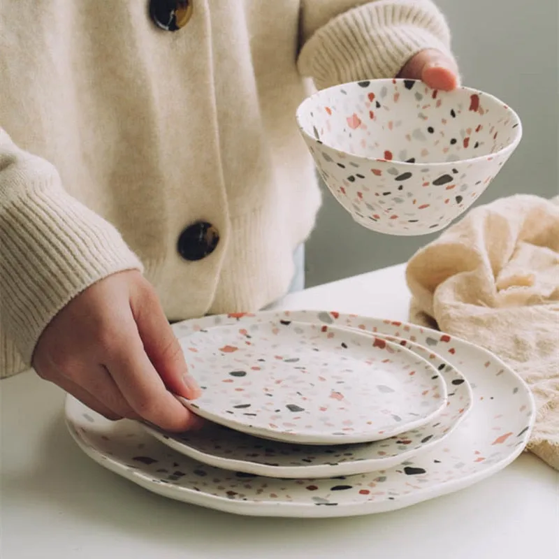 Terrazzo Dinner Plates