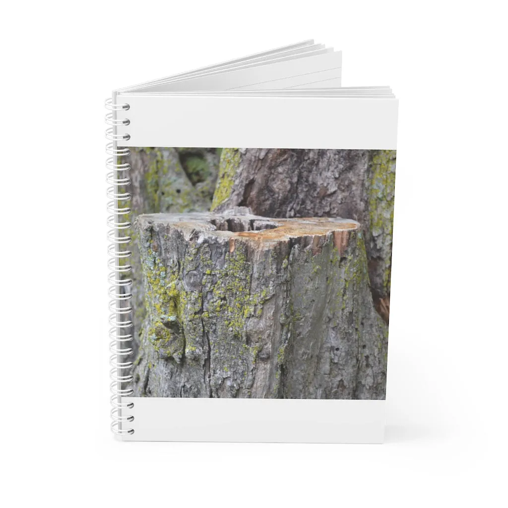 Tree Stump Spiral Notebook