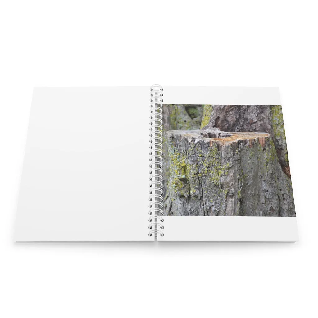 Tree Stump Spiral Notebook