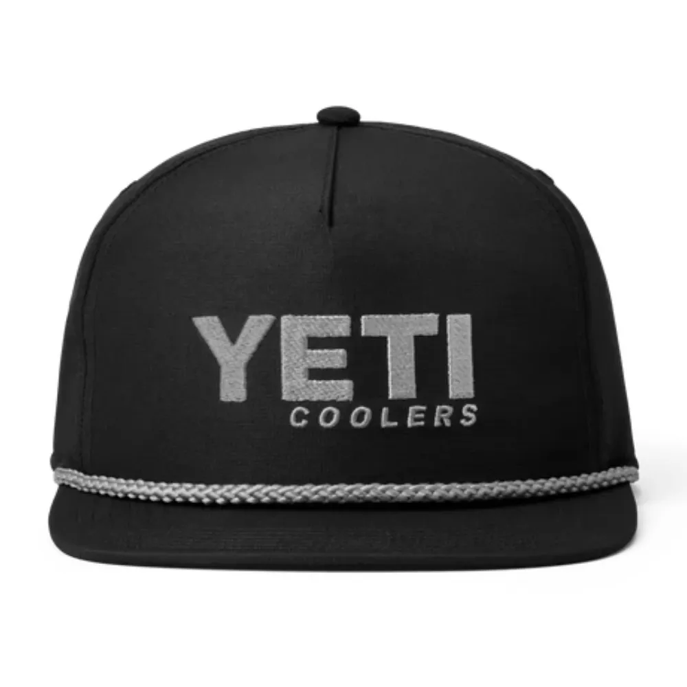 Yeti Coolers Flat Brim Rope Hat